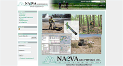 Desktop Screenshot of naevageophysics.com